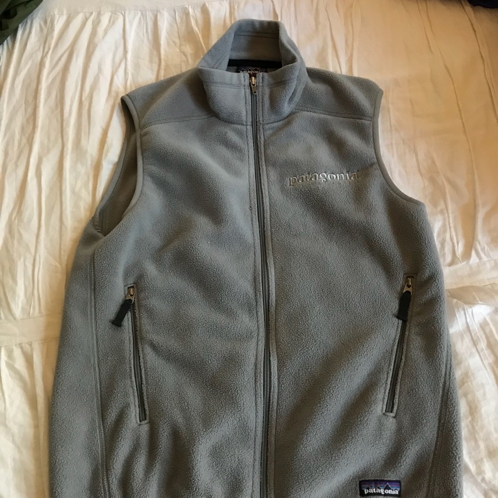 Grey Patagonia Synchilla Vest